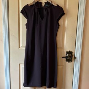 NWT Ralph Lauren Dress With Metal and Leather Accents Size 4
